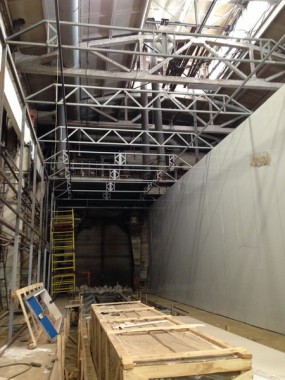 Строительство окрасочно-сушильной камеры для электровозов и локомотивов SPK.