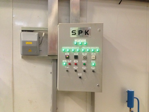 Окрасочно-сушильная камера для электровозов и локомотивов SPK Окрасочно-сушильная камера для электровозов и локомотивов SPK