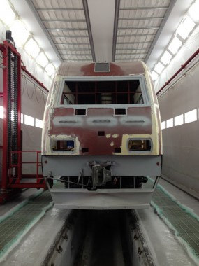 Окрасочно-сушильная камера для электровозов и локомотивов SPK Окрасочно-сушильная камера для электровозов и локомотивов SPK