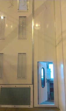 Окрасочно-сушильная камера для поездов депо Балахонцы "УралКалий" г. Березники