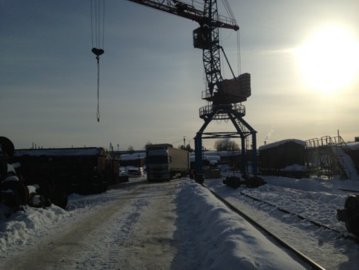 Окрасочно-сушильная камера для поездов депо Балахонцы "УралКалий" г. Березники