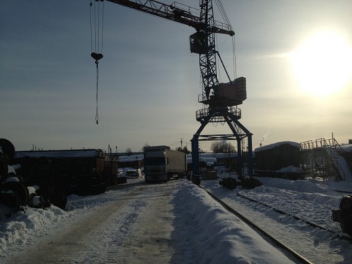 Окрасочно-сушильная камера для поездов депо Балахонцы "УралКалий" г. Березники