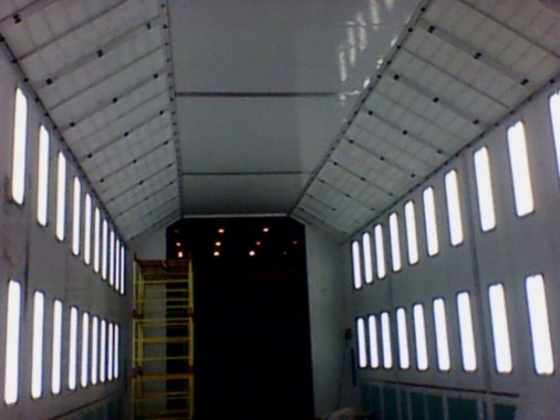 Окрасочно-сушильная камера для поездов депо Балахонцы "УралКалий" г. Березники