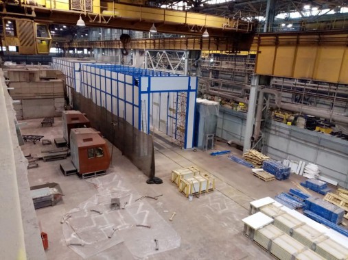 Камера покраски и сушки для деталей электровозов SPK-P 22.6.7, Свердловская область