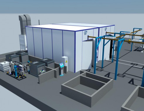 Линия подготовки, покраски и сушки SPK