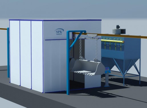 Линия подготовки, покраски и сушки SPK