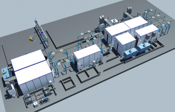 Линия подготовки, покраски и сушки SPK