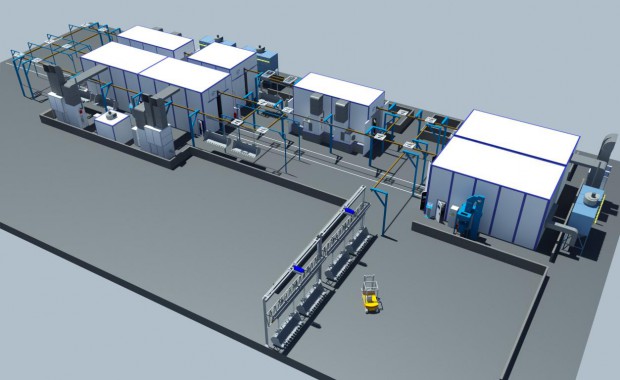 Линия подготовки, покраски и сушки SPK