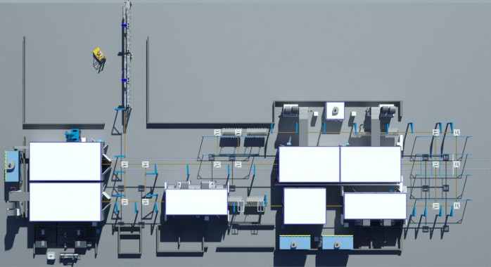 Линия подготовки, покраски и сушки SPK