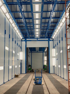 Камера покраски и сушки для деталей электровозов SPK-P 22.6.7, Свердловская область