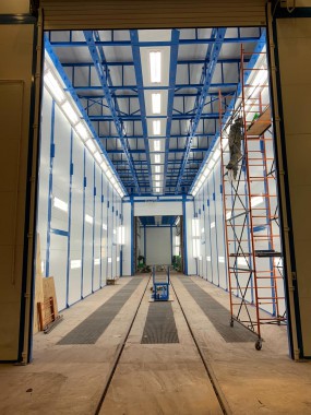 Камера покраски и сушки для деталей электровозов SPK-P 22.6.7, Свердловская область