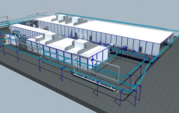 Линия катафорезной и порошковой окраски SPK-KTL