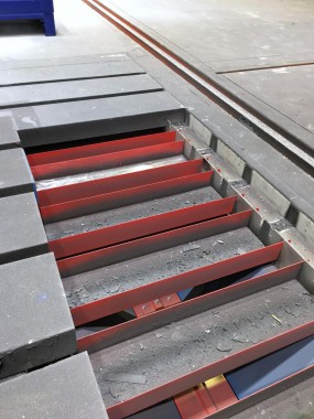 Система лабиринтных полов для зоны открытой окраски SPK