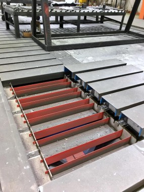 Система лабиринтных полов для зоны открытой окраски SPK