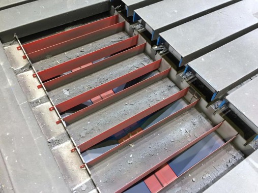 Система лабиринтных полов для зоны открытой окраски SPK