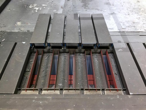 Система лабиринтных полов для зоны открытой окраски SPK