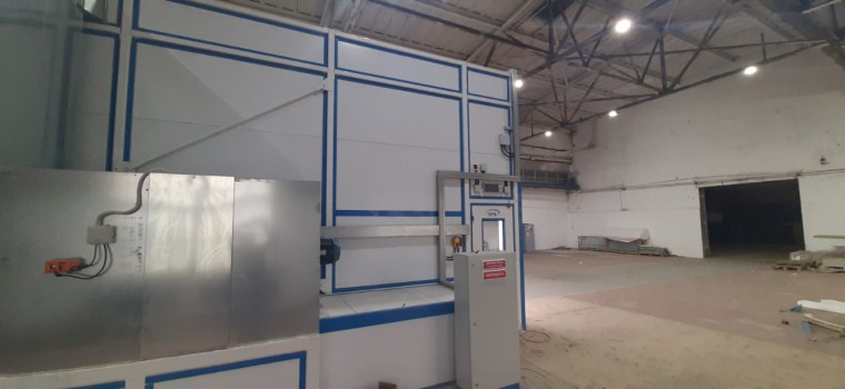 Покрасочно-сушильная камера для деталей спецтехники SPK-P 18.5.4