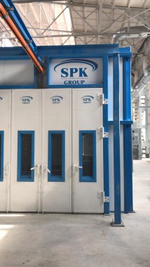 Комплекс подготовки поверхности, покраски и сушки для ж/д оборудования SPK-42.23.4, г. Тверь