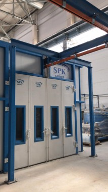 Комплекс подготовки поверхности, покраски и сушки для ж/д оборудования SPK-42.23.4, г. Тверь