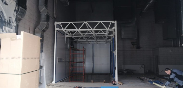 Окрасочно-сушильная камера для легковой коммерческой техники SPK-8.4.4