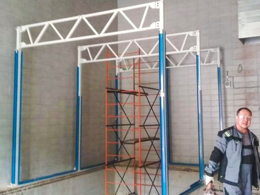 Окрасочно-сушильная камера для легковой коммерческой техники SPK-8.4.4