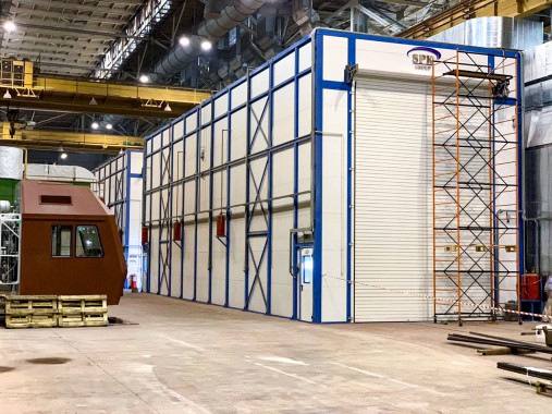 Камера покраски и сушки для деталей электровозов SPK-P 22.6.7, Свердловская область