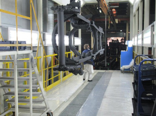 Линия SPK окраски рам КАМАЗ