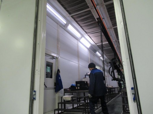 Линия SPK окраски рам КАМАЗ