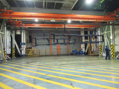 Линия SPK окраски рам КАМАЗ