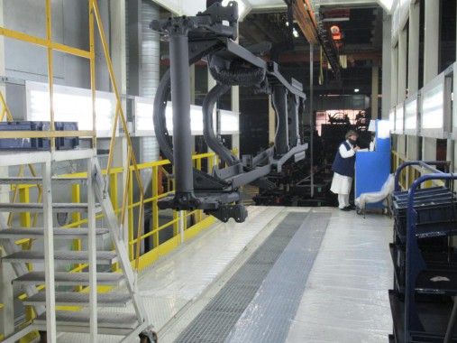 Линия SPK окраски рам КАМАЗ