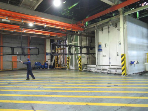 Линия SPK окраски рам КАМАЗ