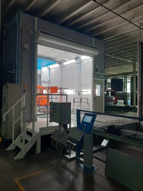 Окрасочно-сушильная камера для кабин грузовых автомобилей SPK