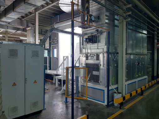 Окрасочно-сушильная камера для кабин грузовых автомобилей SPK