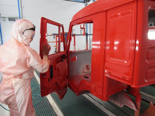 Окрасочно-сушильная камера для кабин грузовых автомобилей SPK