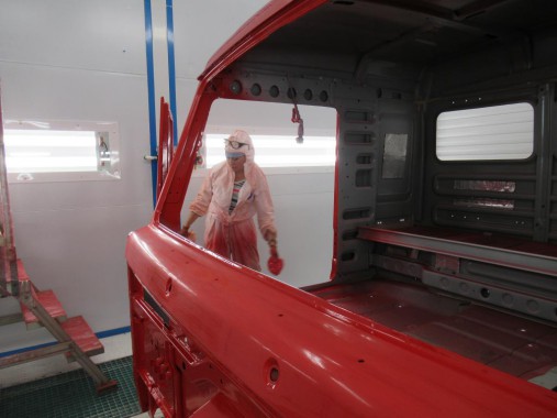 Окрасочно-сушильная камера для кабин грузовых автомобилей SPK