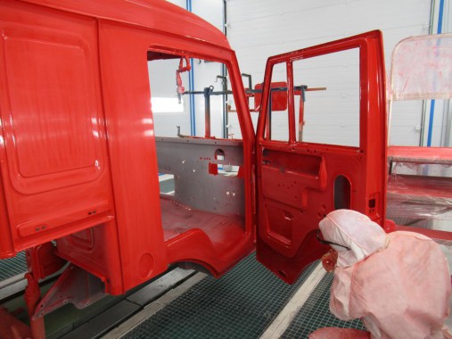 Окрасочно-сушильная камера для кабин грузовых автомобилей SPK
