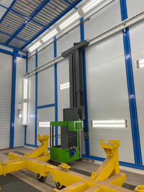 Камера покраски и сушки для деталей электровозов SPK-P 22.6.7, Свердловская область