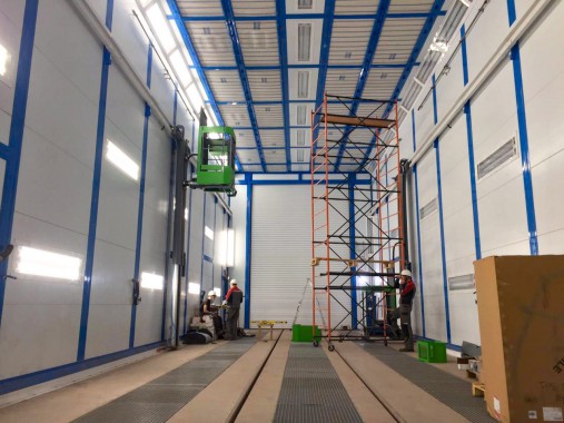 Камера покраски и сушки для деталей электровозов SPK-P 22.6.7, Свердловская область