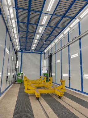 Камера покраски и сушки для деталей электровозов SPK-P 22.6.7, Свердловская область