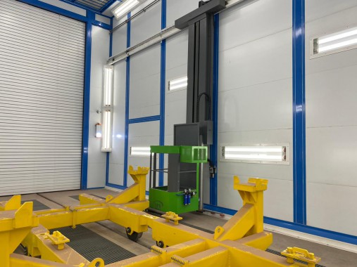 Камера покраски и сушки для деталей электровозов SPK-P 22.6.7, Свердловская область