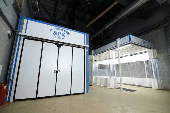 Окрасочно-сушильная камера для легковой коммерческой техники SPK-8.4.4