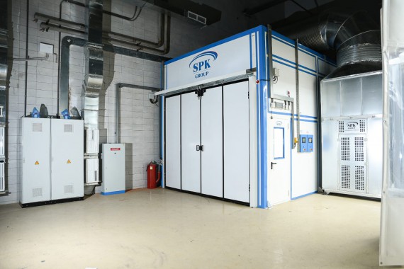 Окрасочно-сушильная камера для легковой коммерческой техники SPK-8.4.4