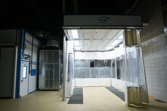 Окрасочно-сушильная камера для легковой коммерческой техники SPK-8.4.4