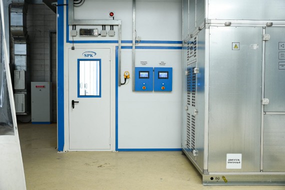 Окрасочно-сушильная камера для легковой коммерческой техники SPK-8.4.4