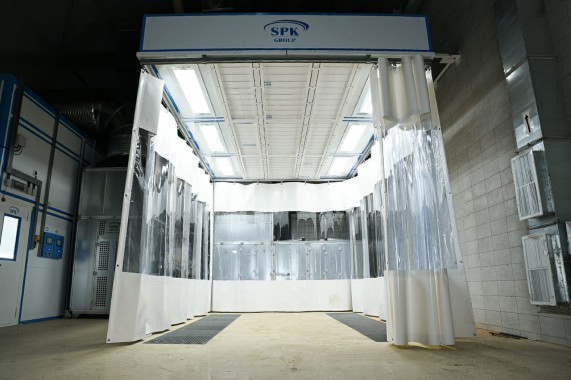 Окрасочно-сушильная камера для легковой коммерческой техники SPK-8.4.4