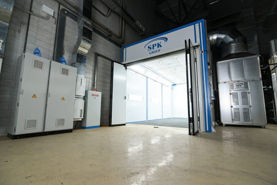 Окрасочно-сушильная камера для легковой коммерческой техники SPK-8.4.4