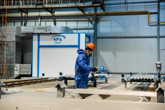 Комплекс подготовки поверхности и окраски для стальных металлоконструкций, Тверская обл. Комплекс подготовки поверхности и окраски для стальных металлоконструкций, Тверская обл.