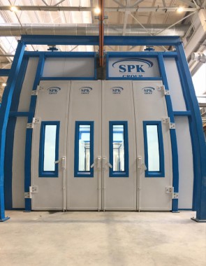 Комплекс подготовки поверхности, покраски и сушки для ж/д оборудования SPK-42.23.4, г. Тверь