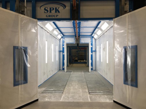 Комплекс подготовки поверхности, покраски и сушки для ж/д оборудования SPK-42.23.4, г. Тверь