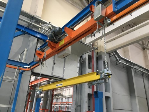 Комплекс подготовки поверхности, покраски и сушки для ж/д оборудования SPK-42.23.4, г. Тверь